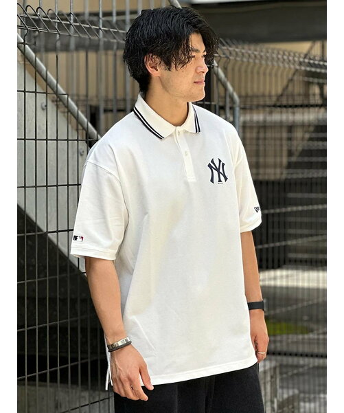 (M)NEW ERA /ニューエラ Overseized Polo Shirt